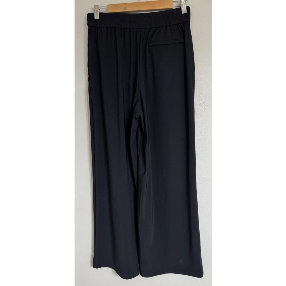 Athleta Pinnacle High Rise Trouser Pants Wide Leg Women’s Size 6 Black Pockets - Picture 10 of 12